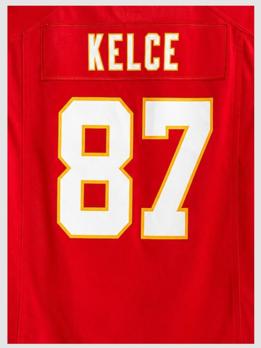 Nike Women's Travis Kelce 87 Chiefs Red NFL Game Jersey S - Picture 5 of 7